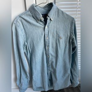 Used Ralph Lauren denim and supply shirt sz SMALL